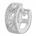 Silberdream SilberDream Creole Senses Zirkonia weiß 925 Sterling Silber Damen SDO4266W Bis zu 65% Rabatt