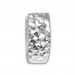 Silberdream SilberDream Creole diamantiert 11mm 925 Sterling Silber Ohrring SDO4276J Sonderangebot der Fabrik