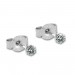 Silberdream SilberDream Ohrstecker 3er Set Zirkonia weiß 925 Silber Ohrring SDS813W Vierteljährliche Förderung