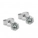 Silberdream SilberDream Ohrstecker 3er Set Zirkonia weiß 925 Silber Ohrring SDS813W Vierteljährliche Förderung