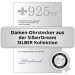 Silberdream SilberDream Ohrstecker Blitz Zirkonia weiß 925er Silber Ohrring SDO8030W Outlet