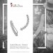 Silberdream SilberDream Ear Cuff 11 Zirkonias Ohrringe Ohrklemme 925 Silber GSO415W Auslauf