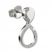 Silberdream SilberDream Glitzer Ohrstecker Tropfen Zirkonia 925 Silber Ohrring GSO505W Angebote