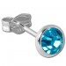 Silberdream SilberDream Ohrring Zirkonia türkis 5mm 925 Silber Ohrstecker SDO5535T Günstig kaufen