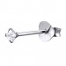 Silberdream SilberDream Ohrstecker Zirkonia Viereck 2mm weiß 925 Silber SDO8501W Flash Sale