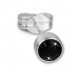 Silberdream SilberDream Ohrringe Zirkonia schwarz 925 Silber Ohrstecker SDO503S Cyber Monday