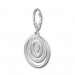 Silberdream SilberDream Ohrhänger Oval Zirkonia weiß 925 Silber Ohrring SDO364S Osterangebot