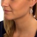 Silberdream SilberDream Ohrhänger Oval Zirkonia weiß 925 Silber Ohrring SDO364S Osterangebot