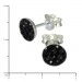 Silberdream SilberDream Ohrring Rund schwarz 925er Silber Ohrstecker GSO252S Muttertagsangebot