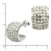 Silberdream SilberDream Glitzer Creole Beauty Preciosa Kristalle weiß GSO009W Valentinstagsangebot
