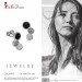 Silberdream SilberDream Ohrstecker drei Kreise schwarz 925er Glitzer Kristalle GSO600S Online Outlet