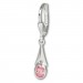 Silberdream SilberDream Ohrhänger Stein rosa Ohrring 925 Silber SDO514A Neuheiten