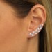 Silberdream SilberDream Ear Cuff Ranke Zirkonia Ohrringe Ohrklemme 925 Silber GSO429W Räumungsverkauf