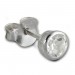 Silberdream SilberDream Ohrstecker Zirkonia Rund 4mm weiß 925 Silber SDO8508W Kauf eins, bekomm eins gratis