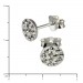 Silberdream SilberDream Ohrring Rund weiß 925er Silber Ohrstecker GSO252W Tägliche Deals