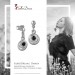 Silberdream SilberDream Ohrring Doppelring Zirkonia schwarz 925 Ohrhänger SDO580S Sonderangebote