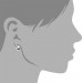 Silberdream SilberDream Creole oval matt 925 Sterling Silber Ohrring SDO306 Neueste Stile