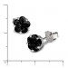 Silberdream SilberDream Ohrringe Blume 6mm Zirkonia schwarz Silber Ohrstecker SDO736S Letzter Tag
