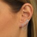 Silberdream SilberDream Ear Cuff Herz Kettchen Zirkonia Ohrring Ohrklemme 925 Silber GSO454W Bis zu 65% Rabatt