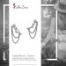Silberdream SilberDream Ear Cuff Herz Kettchen Zirkonia Ohrring Ohrklemme 925 Silber GSO454W Bis zu 65% Rabatt