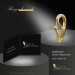 Silberdream GoldDream Gold Ring Wave Zirkonia Gr.56 333er Gelbgold GDR531Y56 Outlet