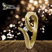 Silberdream GoldDream Gold Ring Wave Zirkonia Gr.56 333er Gelbgold GDR531Y56 Outlet