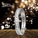 Silberdream GoldDream Gold Ring Gr.56 Zirkonia weiß 333er Weißgold GDR520J56 Schlussverkauf
