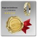 Silberdream GoldDream Gold Ring Dots Gr.54 Zirkonia weiß 333er Gelbgold GDR538Y54 Blitzverkäufe