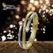 Silberdream GoldDream Gold Ring Boho zweifarbig Zirkonia Gr.56 333er Gold GDR532T56 Riesige Ersparnisse