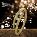 Silberdream GoldDream Gold Ring Gr.54 3er Zirkonia weiß 333er Gelbgold GDR529Y54 Tiefpreis