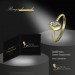 Silberdream GoldDream Gold Ring Blatt Zirkonia weiß Gr.56 333er Gelbgold GDR506Y56 Super Sparpreis