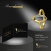 Silberdream GoldDream Gold Ring Leaf Gr.60 Zirkonia 333er Gelbgold GDR527Y60 Vierteljährliche Förderung