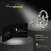 Silberdream GoldDream Gold Ring Gr.58 Ranke Zirkonia 333er Weißgold GDR515J58 Blitzverkäufe