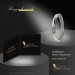 Silberdream GoldDream Gold Ring Gr.58 Twist 333er Weißgold GDR522J58 Limitierter Zeitrabatt