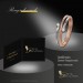 Silberdream GoldDream Gold Ring Boho zweifarbig Zirkonia Gr.60 333er Rosegold GDR532E60 Sonderangebot