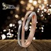 Silberdream GoldDream Gold Ring Boho zweifarbig Zirkonia Gr.60 333er Rosegold GDR532E60 Sonderangebot