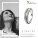 Silberdream SilberDream Ring Double Zirkonia weiß Gr.58 aus 925er Silber SDR416W58 Cyber Monday