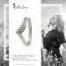Silberdream SilberDream Ring Wave Zirkonia weiß Gr.58 aus 925er Silber SDR421W58 Heißer Verkauf