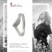 Silberdream SilberDream Ring Wave Zirkonia weiß Gr.60 aus 925er Silber SDR421W60 Neueste Mode