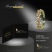 Silberdream GoldDream Gold Ring Blumen Gr.58 Zirkonia rosa 333er Gelbgold GDR544Y58 Räumungsverkauf