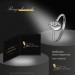Silberdream GoldDream Gold Ring Blatt Zirkonia weiß Gr.58 333er Weißgold GDR506J58 Kauf eins, bekomm eins gratis