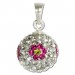 Silberdream SilberDream Glitzer Anhänger 925 Zirkonias Blume GSH301 Tiefpreis
