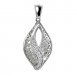 Silberdream SilberDream Ketten Anhänger -Orient- Zirkonia weiß 925 Silber SDH4376W Super Sparpreis