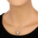 Silberdream SilberDream Glitzer Anhänger Kugel Zirkonia Kristalle Silber GSH302 Zeitbegrenzte Promotion