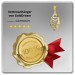 Silberdream GoldDream Kettenanhänger Blatt Zirkonia 333 Gold Anhänger Echtschmuck GDH5060Y Kostenloser Versand international