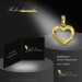 Silberdream GoldDream Kettenanhänger Herz Zirkonia 375 Gold Anhänger Echtschmuck GDH003Y Im Verkauf