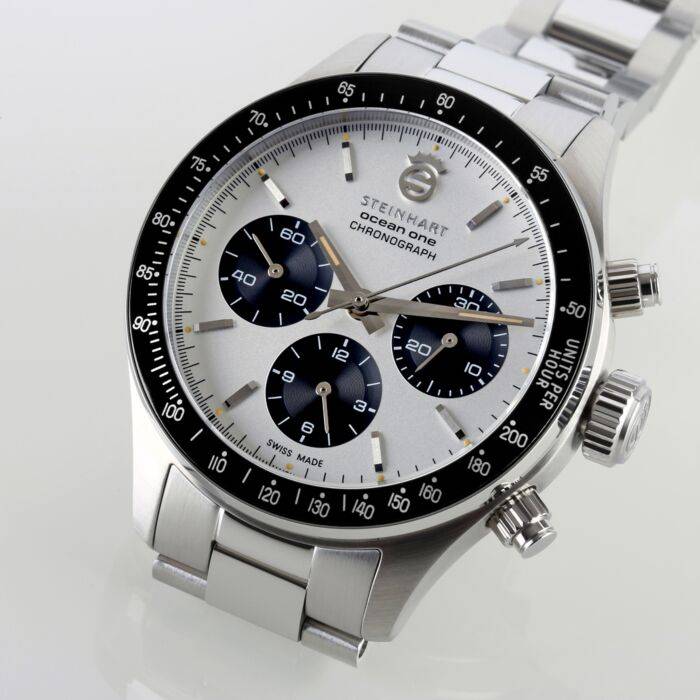 ﻿Steinhart Ocean One Vintage Chronograph II silver Saisonale Angebote