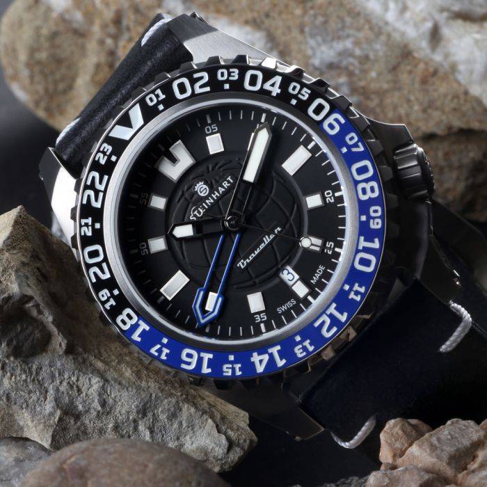 Steinhart TRAVELLER GMT blue Taucheruhr Sonderangebote