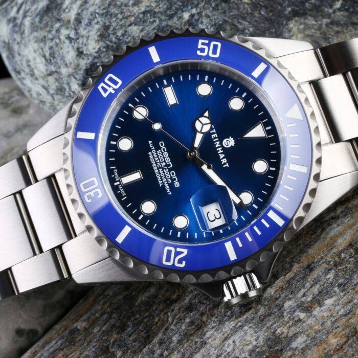 Steinhart Ocean One premium BLUE Ceramic Taucheruhr Bis zu 60% Rabatt