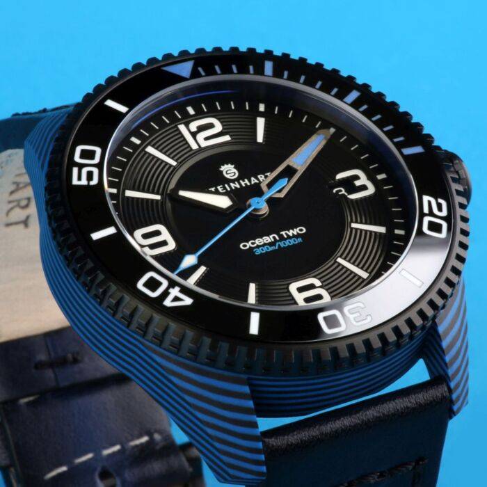 Steinhart Ocean 2 premium Carbon Blue Taucheruhr Cyber Monday
